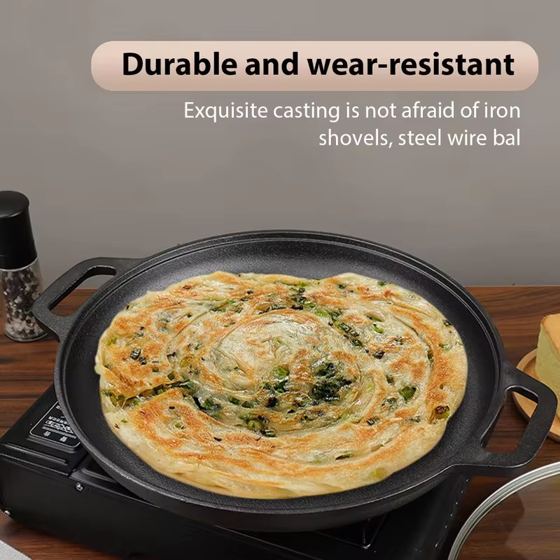 Wytrzymała patelnia żeliwna z  – Mini Pancake Griddle recenzja i cena