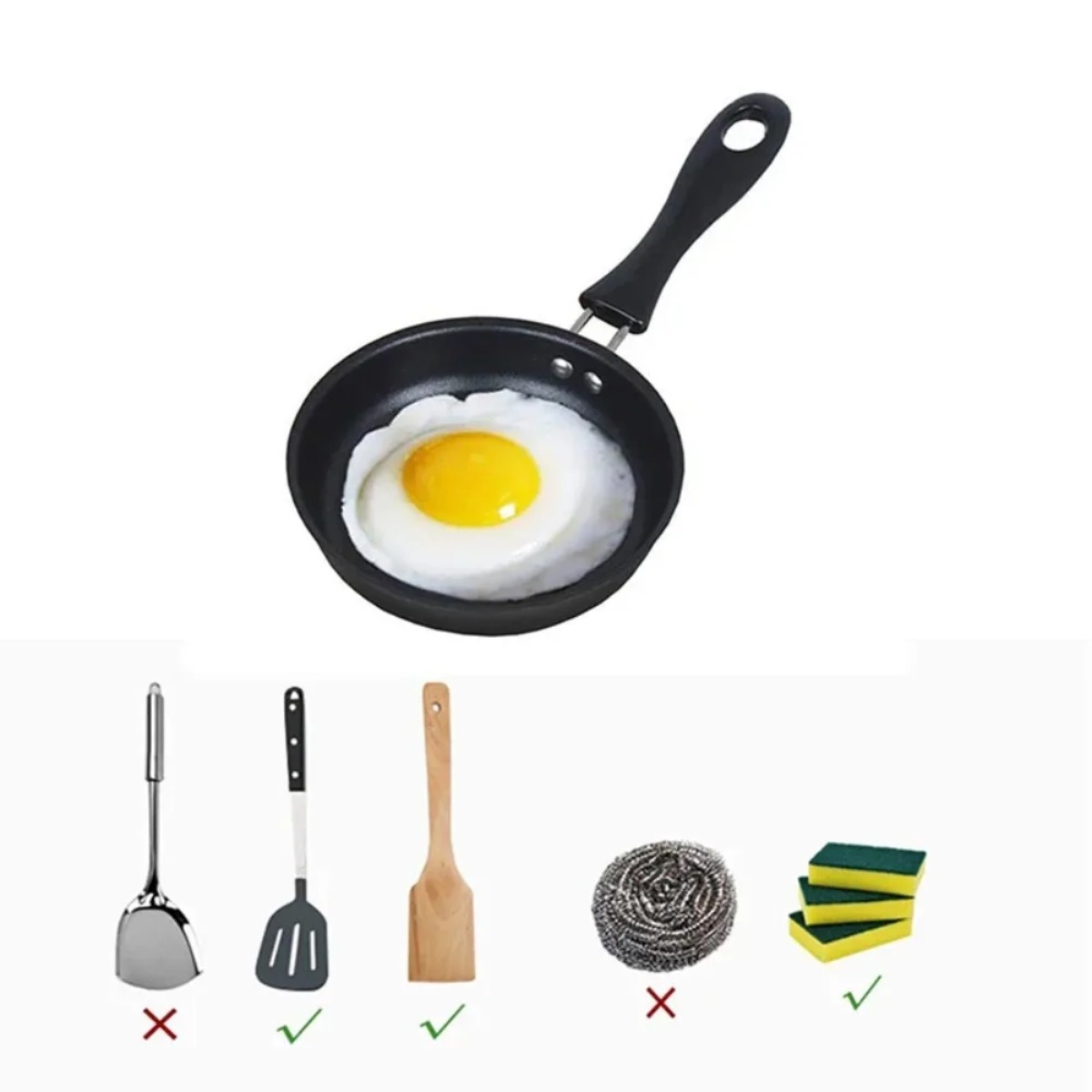 Mini patelnia z uchwytem, prze – Mini Pancake Griddle recenzja i cena
