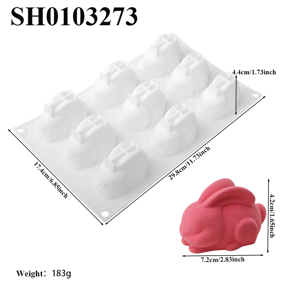 Forma silikonowa do ciasta, ga – Bunny Cake Mold recenzja i cena