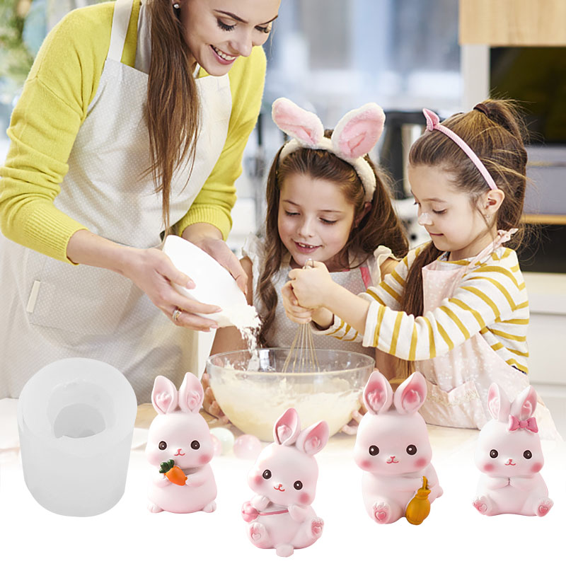 3D Easter Rabbit Silicone Mold – Bunny Cake Mold recenzja i cena