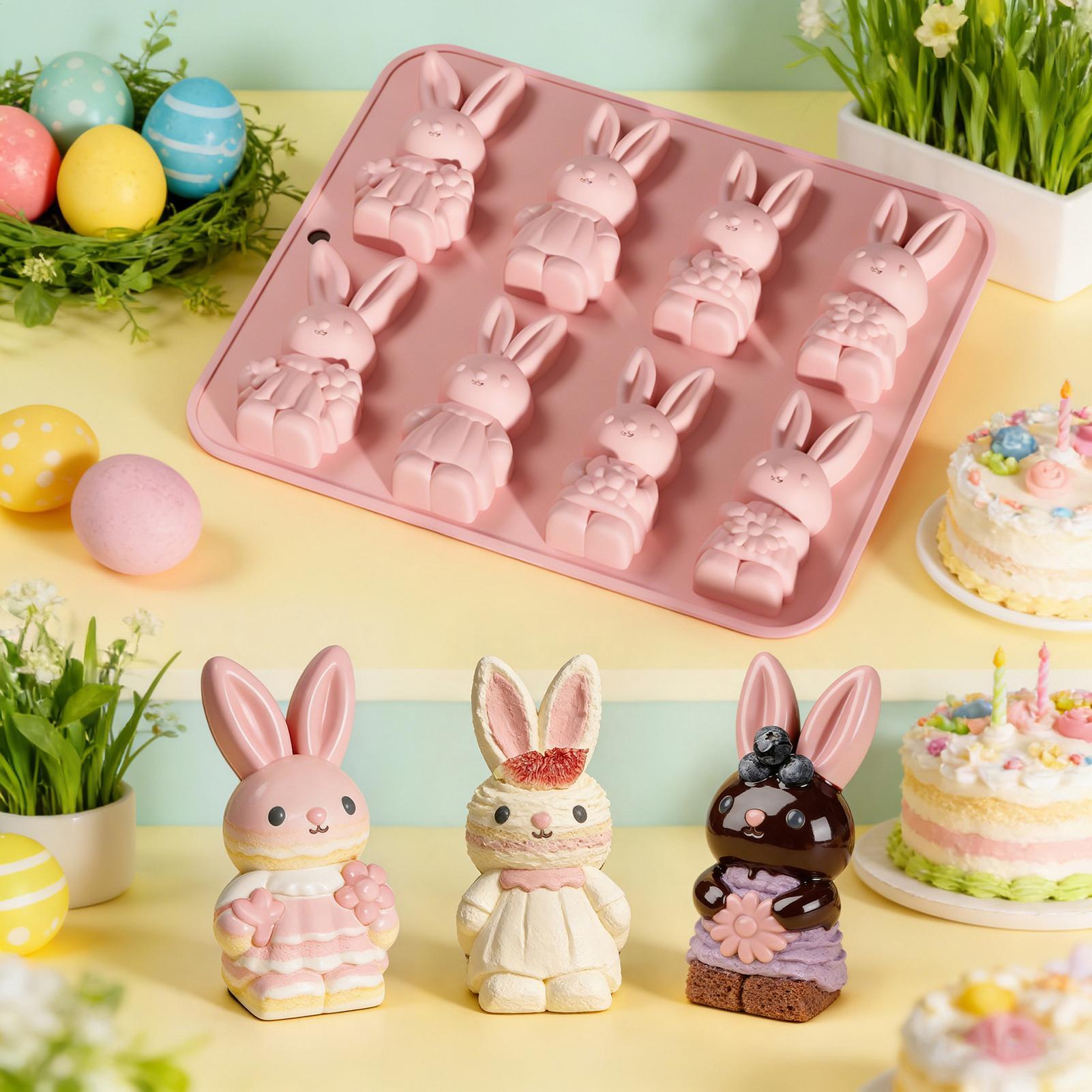 Kreatywna silikonowa forma do  – Bunny Cake Mold recenzja i cena